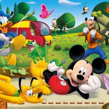 Clementoni Mickey Mouse 2x20 Parça Çocuk Puzzle