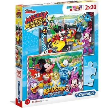 Clementoni Mickey Mouse 2x20 Parça Çocuk Puzzle