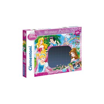 Clementoni Princess 104 Parça Simli Puzzle