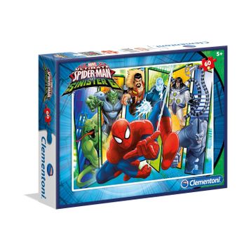 Clementoni Spiderman 60 Parça Puzzle