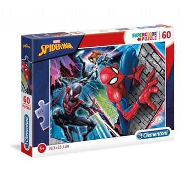 Clementoni Spiderman 60 Parça Puzzle