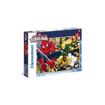 Clementoni Spiderman 60 Parça Puzzle