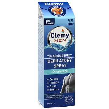 Clemy Men 125 ml Tüy Dökücü Sprey