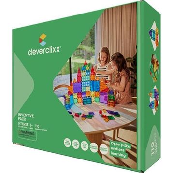 Cleverclixx Inventive Pack Intense 110 Parça 3+ Yaş Manyetik Blok