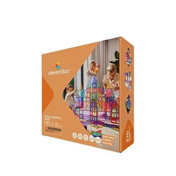 Cleverclixx Mega Creative Pack Pastel 210 Parça 3+ Yaş Manyetik Blok