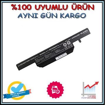 Clevo W650 Notebook Bataryası