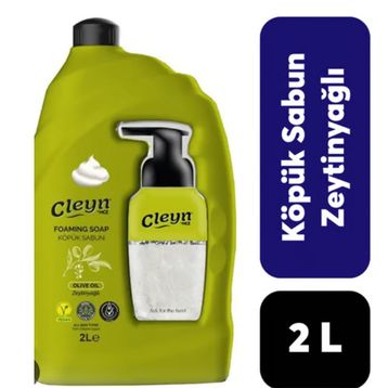 Cleyn Zeytinyağlı 2 lt Köpük Sabun