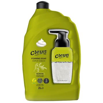 Cleyn Zeytinyağlı 2x2 lt Köpük Sabun
