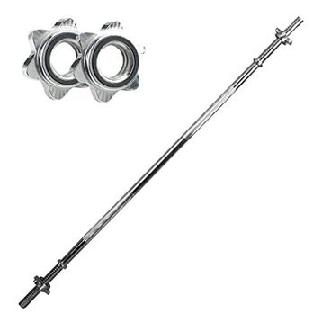 Clifton Düz Bar 120 cm Krom Halter Ağırlık Barı