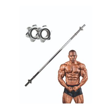 Clifton Düz Bar 120 cm Krom Halter Ağırlık Barı