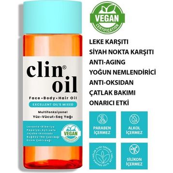 Clin Oil 100 ml Multifonksiyonel Bakım Yağı
