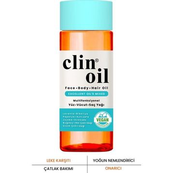 Clin Oil 100 ml Multifonksiyonel Bakım Yağı