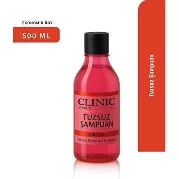Clinic 500 ml Pyroo Tuzsuz Şampuan