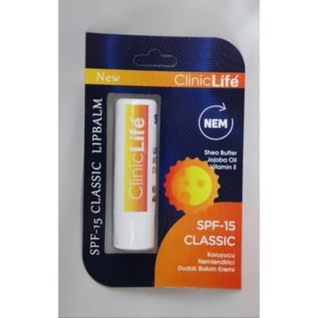 Cliniclife 4.8 gr SPF15 Classic Dudak Bakım Kremi