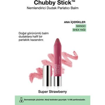 Clinique Chubby Stick 07 3 gr Nemlendirici Dudak Parlatıcı
