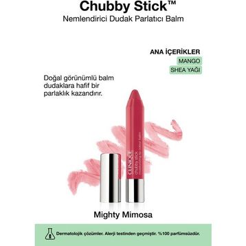 Clinique Chubby Stick 13 3 gr Nemlendirici Dudak Parlatıcı