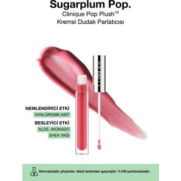 Clinique Sugar Plum Pop Plush Kremsi 3.4 ml Dudak Parlatıcısı
