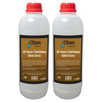 Clintex Kimya 1 lt 3d Yazıcı Temizleme Alkol Sıvısı