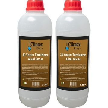 Clintex Kimya 1 lt 3d Yazıcı Temizleme Alkol Sıvısı