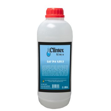 Clintex Kimya 1 lt %99.9 Saf İpa İzopropil Yüzey Temizleyici Solvent