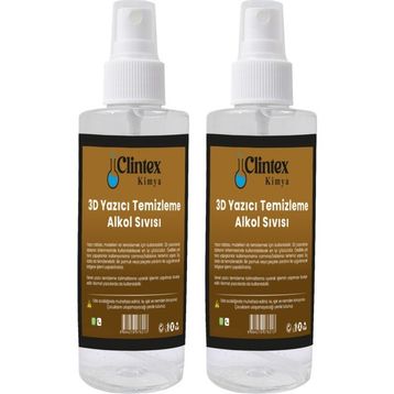 Clintex Kimya 200 ml 3d Yazıcı Temizleme Alkol Sıvısı