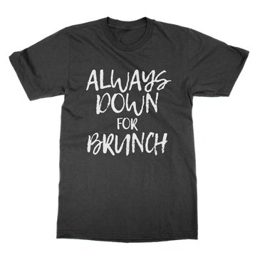 Clique Clothing Always Down for Brunch Siyah Erkek T-Shirt