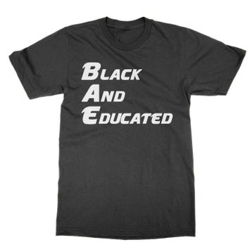 Clique Clothing BAE Siyah ve Eğitimli Siyah Erkek T-Shirt