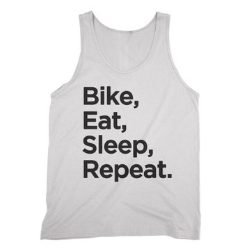 Clique Clothing Bike Eat Sleep Tekrar Atlet Tişört