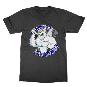 Clique Clothing Brony Fitness Spor Salonu Siyah Erkek T-Shirt
