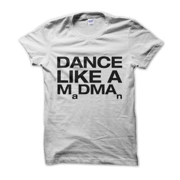 Clique Clothing Dance Like a Madman Beyaz T-Shirt