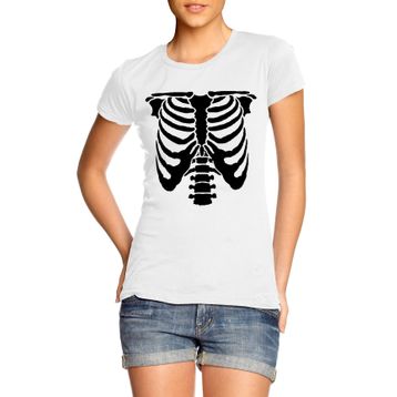 Clique Clothing Ribcage Beyaz Erkek T-Shirt