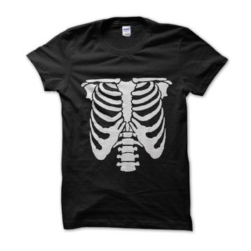 Clique Clothing Ribcage Siyah Erkek T-Shirt