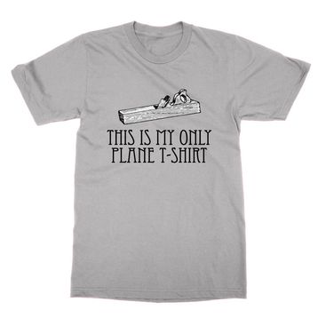 Clique Clothing This is My Only Plane Siyah Erkek T-shirt