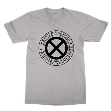 Clique Clothing Xaviers School For Gifted Youngsters Gri Erkek T-shirt