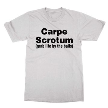 Cliquewear Carpe Scotrum Beyaz Erkek T-shirt
