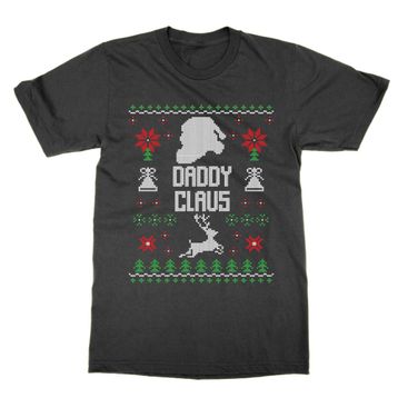 Cliquewear Daddy Claus Noel Siyah Erkek T-shirt