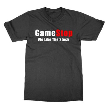 Cliquewear GameStop We Like The Stock Siyah Erkek T-shirt