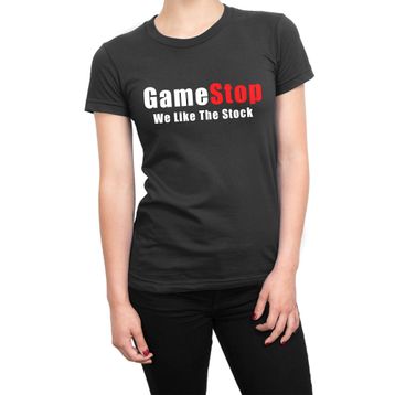 Cliquewear GameStop We Like The Stock Siyah Erkek T-shirt