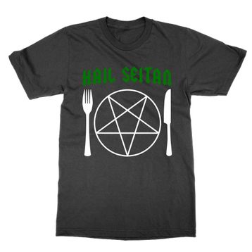 Cliquewear Hail Seitan Siyah Erkek T-Shirt