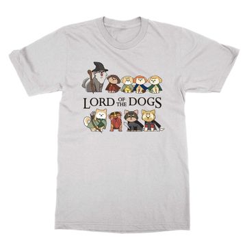 Cliquewear Lord of The Dogs Beyaz Erkek T-shirt