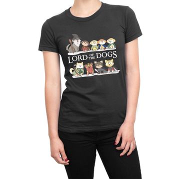 Cliquewear Lord of The Dogs Siyah Erkek T-shirt