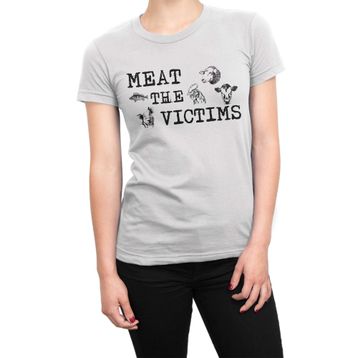 Cliquewear Meat The Victims Beyaz Erkek T-shirt