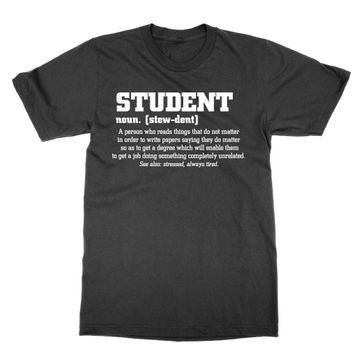 Cliquewear Öğrenci Tanımlı Siyah Erkek T-shirt