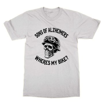 Cliquewear Sons of Alzheimers Beyaz Erkek Atlet