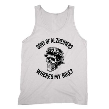 Cliquewear Sons of Alzheimers Beyaz Erkek Atlet