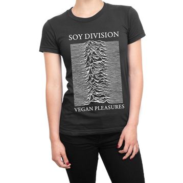 Cliquewear Soy Division Vegan Pleasures Siyah Erkek T-shirt