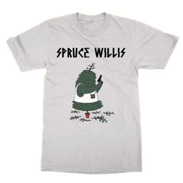 Cliquewear Spruce Willis Noel Beyaz Erkek T-shirt
