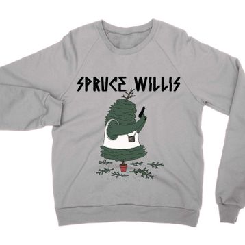 Cliquewear Spruce Willis Noel Gri Erkek Sweatshirt