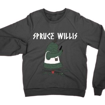 Cliquewear Spruce Willis Noel Siyah Erkek Sweatshirt
