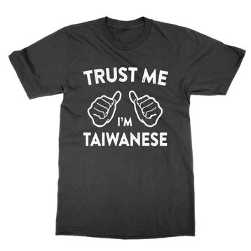 Cliquewear Trust Me I'm Taiwanese Siyah Erkek T-shirt